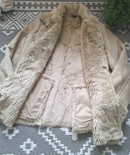 Gorgeous cream suede fur style - gorgeous,