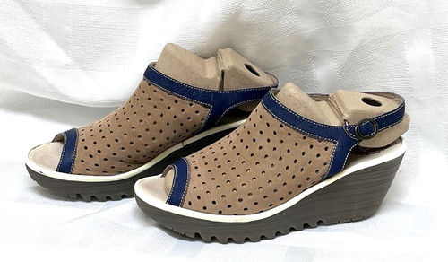 Fly london wedge - london, suede