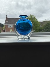 Mdina 'Blue Summer' Art Glass