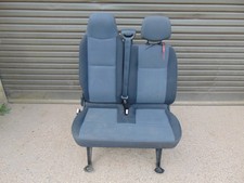 Renault Master double seat Mk3 10-16 Passenger left front Grey cloth Movano mk2