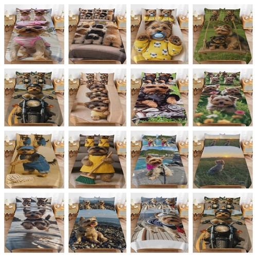 Yorkshire terrier duvet quilt - yorkshire,
