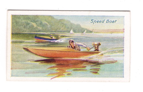 Shipping cigarette card 1929