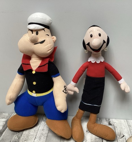 Vintage popeye and olive plush - vintage,