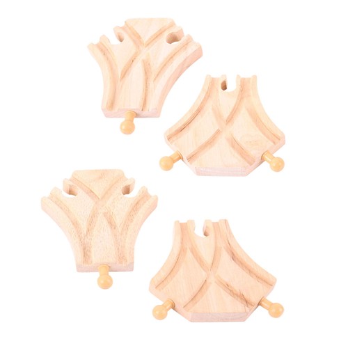 Bigjigs rail wooden - wooden, curved