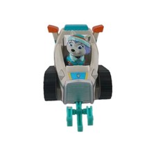 Paw Patrol Snow Plough Vehicle Everest Figure Pre-owned 