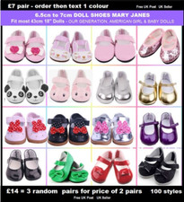 £7 43cm 18" doll Best SHOES