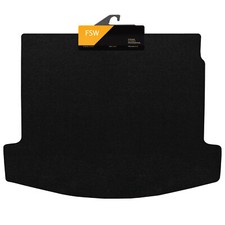 Car Boot Mat For Renault Megane Estate 2003-2008 Tailored Carpet Black