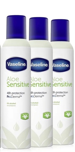 Vaseline aloe sensitive - 3x,