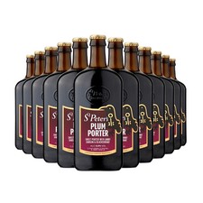 St. Peters Brewery Plum Porter 5% ABV 12 x 500ml Bottles – Dark & Fruity