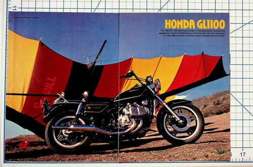 1980 honda gl1100 - gold, wing