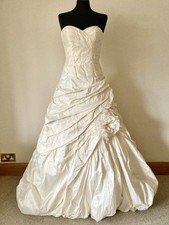 ◾️Ian Stuart  |  Broadway  |  Size 12  |  Ivory Silk Wedding Dress