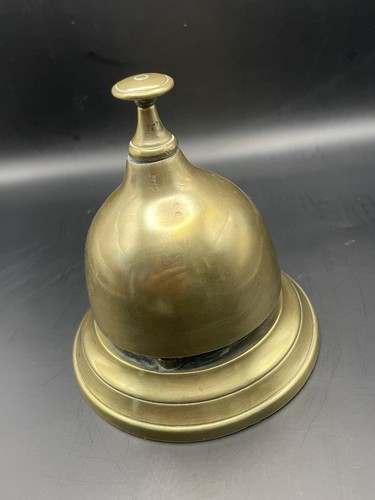 Vintage brass hotel reception - vintage,