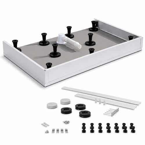 Adjustable shower tray riser - adjustable,