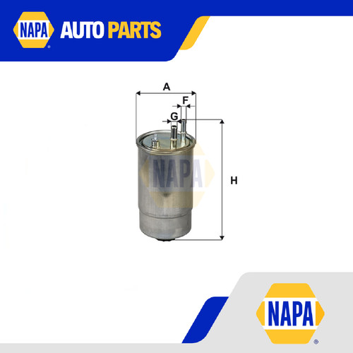 Fuel filter nff2221 napa - filter,