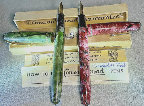 2xvintage marble conway - marble,