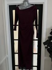 Lipsy plum Evening Dress Size