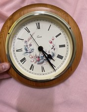 Vintage Pine Wooden Wall Clock
