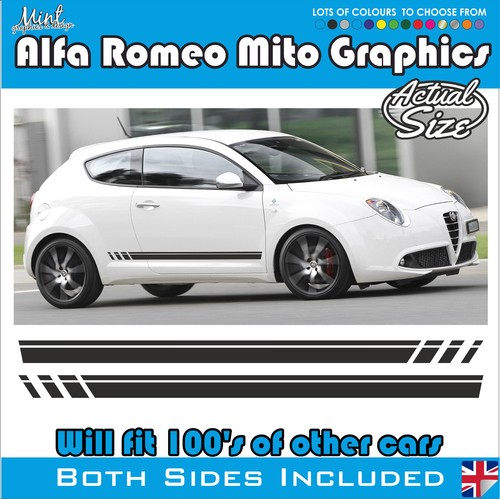 Alfa romeo mito side - mito, stripes