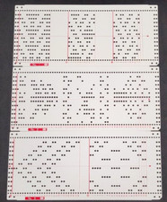 KNITMASTER KNITTING MACHINE PUNCH CARDS 12 STITCH PS150 PATTERN SELECTOR PACK 3