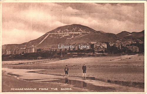 Penmaenmawr from the - from, sands
