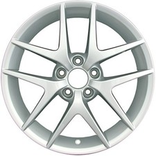 Wheel Silver Painted Aluminum
