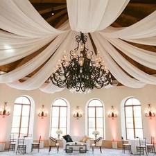 FUHSY Wedding Ceiling Drapes