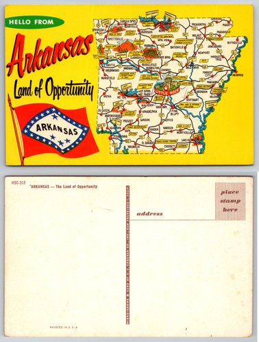 Arkansas land opportunity map - arkansas,