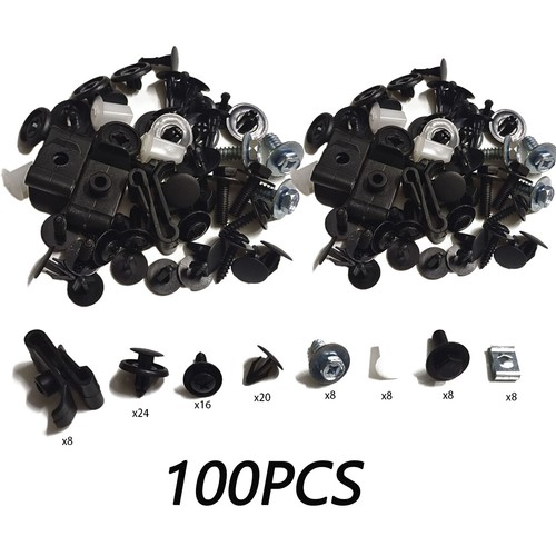 100 mixed fasteners screws - 100*,