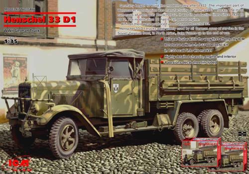 Icm 35466 henschel wwii - 35466, d1