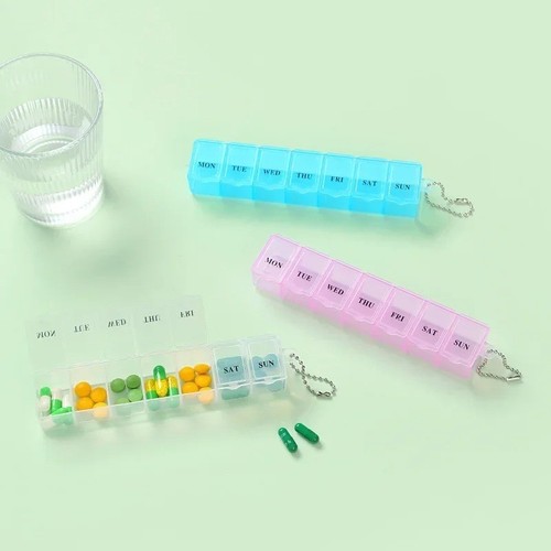 New mini weekly pill case - mini,