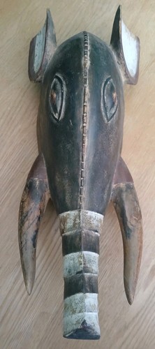 Vintage african elephant - vintage,