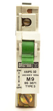 OTTERMILL T3C1032 MCB 32 AMP SINGLE POLE CIRCUIT BREAKER M9 TYPE 3 32A SYSTEM T