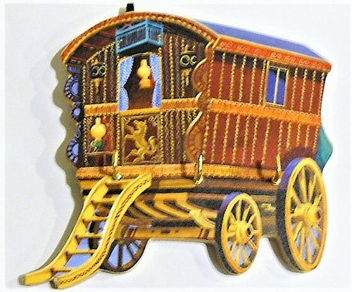 Gypsy caravan wall - gypsy,