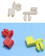 200 x Universal Car Door Lock Clip Central Locking Rod Clip Handle Linkage Clip