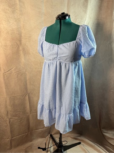 Hyfve light blue gingham - blue,