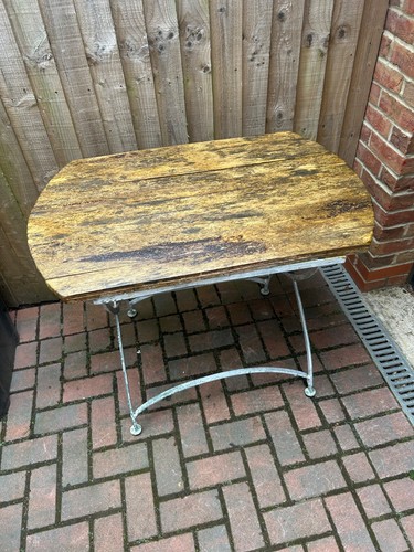Vintage mangle iron frame with - mangle,