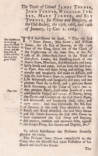 1720 printing the trial of - 1720, :