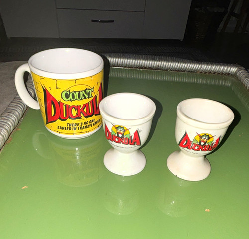 Duckula ceramic egg cup - duckula,