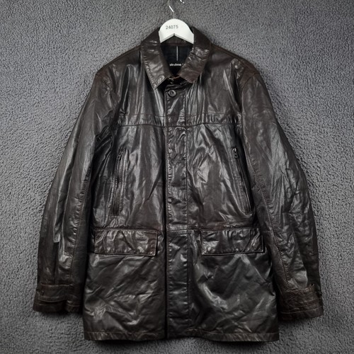 Strellson leather jacket - leather,