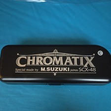 Suzuki Chromatix Chromatic Harmonica SCX-48 12 Hole in C - open never used 