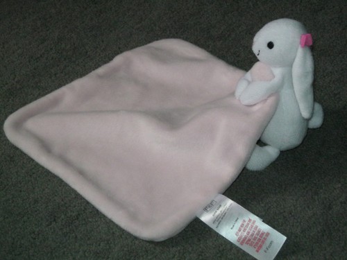 Tesco pink and white bunny - and,