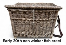 Antique rectangular Wicker