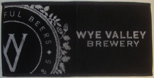 Wye valley brewery bar - brewery, towel