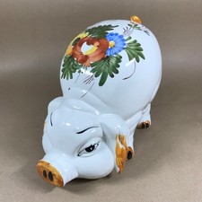 Large Vintage Hand Painted