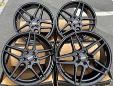 18" Black Castor Alloy Wheels