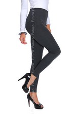 NEW WOMENS WINTER FLEECE THERMAL WARM THICK FULL LENGTH LEGGINGS COLOURS