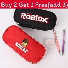 Roblox Canvas Pencil Case With Zipper For Students And Collectors