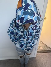 BAPE  ABC Camo Shark Full Zip