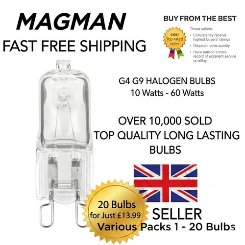 Halogen bulbs capsule - bulbs, g9