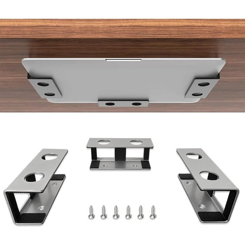 Jemache under desk laptop - desk,